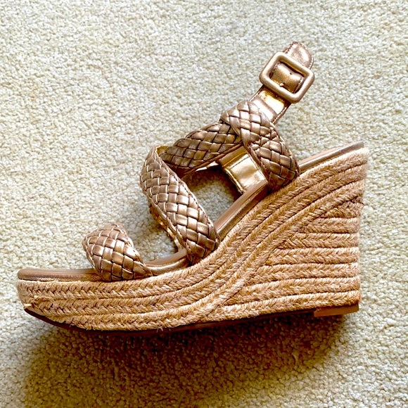 Unisa Shoes - Unisa Gold Wedges